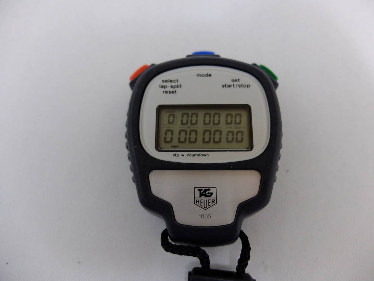 HEUER ホイヤー ストップウォッチ 【即出荷】 19900円引き www