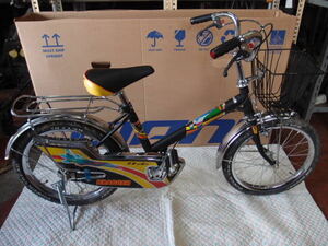 blaga- Fuji wala bicycle 18 -inch for children Showa Retro several decades storage. unused goods that time thing *.