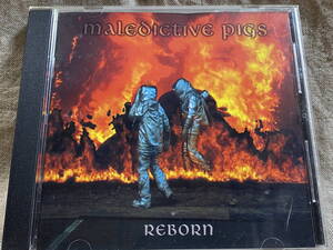 [デスメタル] MALEDICTIVE PIGS - REBORN 2000年 ドイツ 廃盤 レア盤