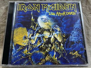 IRON MAIDEN - LIVE AFTER DEATH 2CD ピクチャー盤 オランダ盤 レア盤