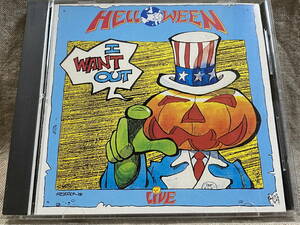 HELLOWEEN - I WANT OUT 初期US盤 89年 廃盤 レア盤