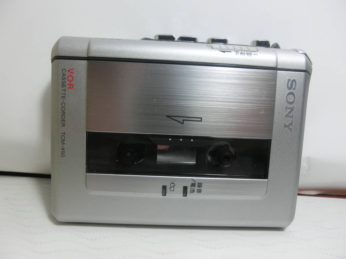 SONY ソニー テープレコーダー TCM-450 ウォークマン ポータブル