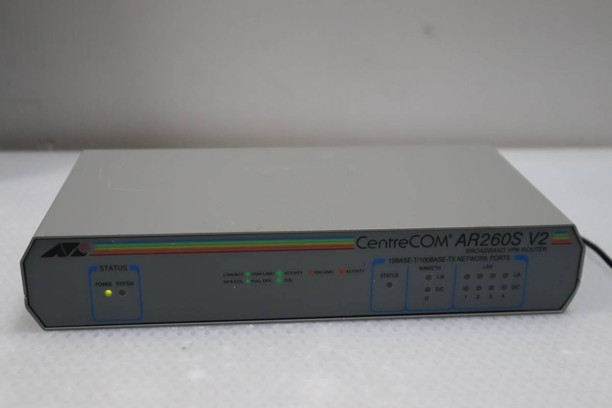 アライドテレシス CentreCOM AR260S オークション比較 - 価格.com