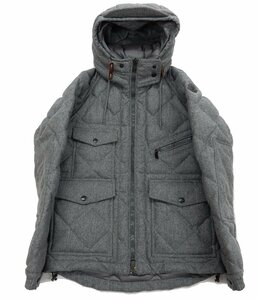 Размер 1 [Красота] Moncler Moncler Гарри Гарри Джассник Сереня шерсть черная логотип Патч домашний подлинный мужчина 41312