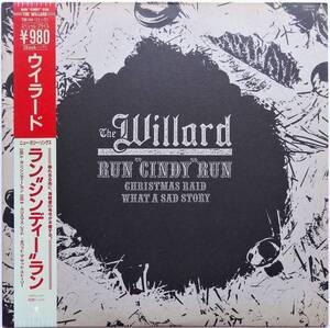 【1986年12”EP/岡野ハジメプロデュース/ちわきまゆみコーラス参加】THE WILLARD / Run &#34;Cindy&#34; Run