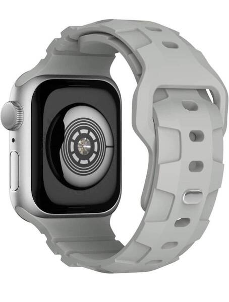 Apple Watchバンド シリコンスポーツバンドアップルウォッチ ベルト42/44/45/46/49mm対応 スターライト色 高品質