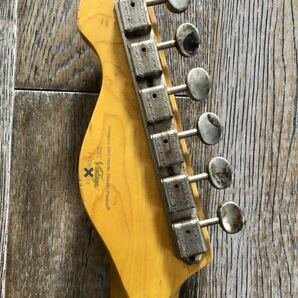 Vintage ICON series V62 テレキャスター タイプ Distressed Ash Blonde 希少 程度上 -VINTAGE-の画像5