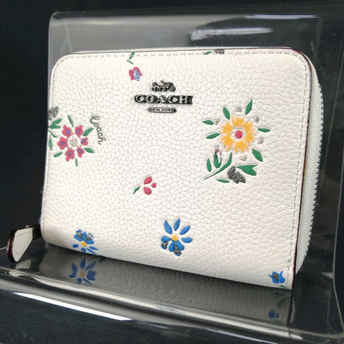 ヤフオク! -コーチ財布 二つ折り 花柄の中古品・新品・未使用品一覧