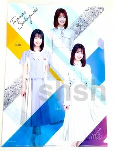 《乃木坂46》公式グッズ クリアファイル 阪口珠美　1枚 2022大感謝キャンペーン Re:memberパック A4サイズ (生写真柄 ここにはないもの