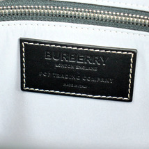 バーバリー バッグ メンズ レディース BURBERRY トートバッグ ブラーチェック デニートート チャコールグレー 80562401_画像7