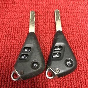  Subaru original keyless 3 button remote control operation no check BP/BL Legacy etc. 2 piece set ZZ903
