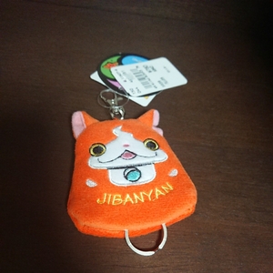  new goods * Yo-kai Watch reel attaching key holder key case key ring jibanyan*