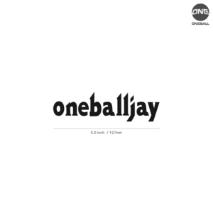 【ONEBALL】ワンボール★05★ダイカットステッカー★切抜きステッカー★5.0インチ★12.7cm