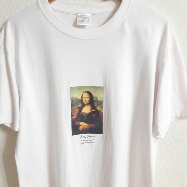 REPRO GALLERY レオナルドダヴィンチ　モナリザ　絵画　Tシャツ　Mona Lisa LEONARDO DA VINCI