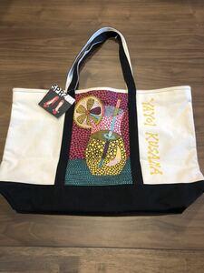 [. interval . raw ] tote bag new goods limitation Uniqlo / UNIQLO eko-bag . interval . raw towel handkerchie Moma present-day art Nara beautiful .YAYOI KUSAMA