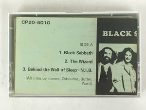#*R113 BLACK SABBATH черный * скумбиря s кассетная лента *#