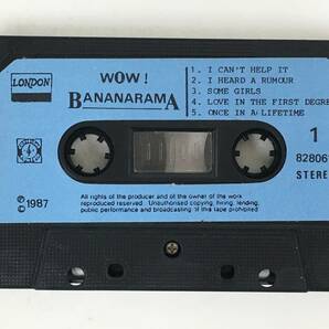 ■□Q213 BANANARAMA バナナラマ WOW! ワウ! カセットテープ□■の画像6