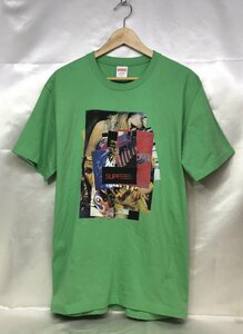 Supreme シュプリーム Stack Tee スタック ティー Tシャツ 21FW 21AW サイズM グリーン系