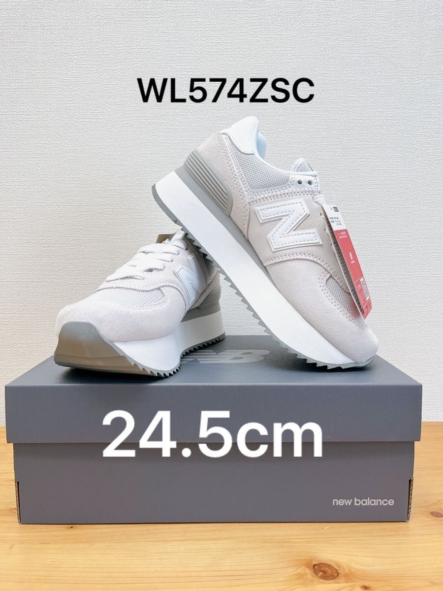 日本割引 ニューバランス 574+ WL574ZSC 23cm bodycontourz.com