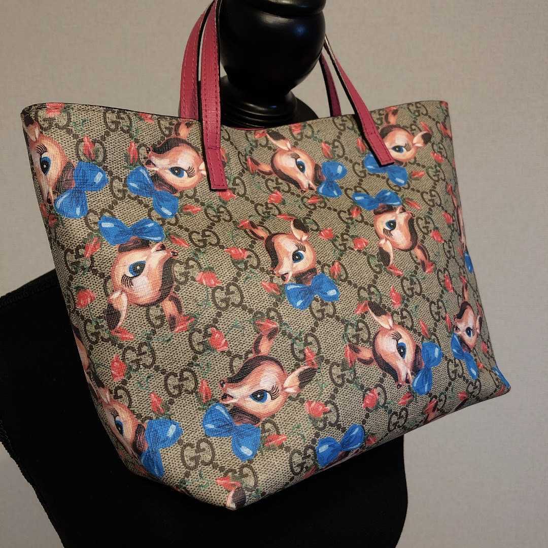 即納&大特価】 GUCCI キッズ チルドレン バッグ新品未使用 トート