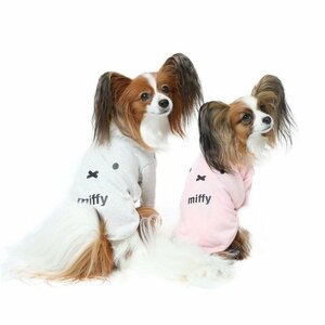 【Sサイズ】限定 ミッフィー 公式 フェイス Tシャツ ピンク 犬服 ペット服 オランダ 絵本 Official Licensed Miffy Face Tee