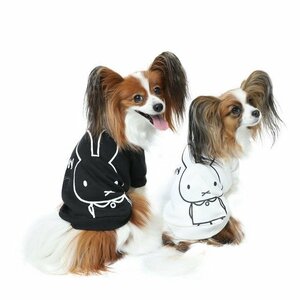 【Lサイズ】限定 ミッフィー 公式 ビッグフェイス トレーナー ホワイト 白 犬服 ペット服 Official Licensed Miffy Big Face Sweatshirt