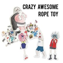 MANDARINE BROTHERS マンダリンブラザーズ クレイジー ロープトイ PUNK ROCKER 犬のおもちゃ ドッグトイ 犬 CRAZY AWESOME ROPE TOY_画像3