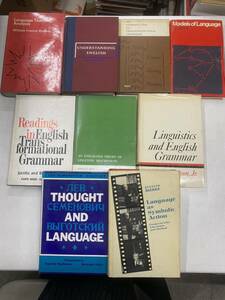 p62. foreign book summarize set / small articles / equipment ornament / interior / display / antique / Classic / Vintage / language 