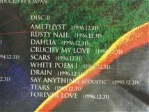 ★X JAPAN ★　CD　2枚組 ■LIVE LIVE LIVE TOKYO DOME 1993-1996■　PROLOGUE/ENDLESS RAIN…他、全19曲 　下記に楽曲詳細あり 【中古】_画像5