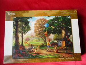 Art hand Auction Thomas Kinkade WINNIE THE POOH II Winnie the Pooh 1000 piece jigsaw puzzle unopened item, toy, game, puzzle, jigsaw puzzle