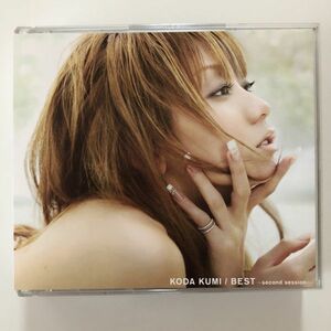 B10322　CD（中古）BEST ～second session～ Limited Edition(枚数限定生産盤DVD付)　倖田來未