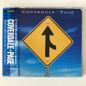 B10485　CD（中古）国内盤　COVERDALE・PAGE　カヴァーデイル・ペイジ　帯つき