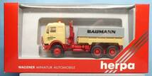 宅急便コンパクト発送 1/87 Herpa 811545 MB 3850 重トラクター BAUMANN 中古・現状・1輌_画像10