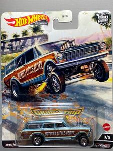 Hot Wheels 2023 CAR CULTURE DRAG STRIP DEMONS カーカルチャー ドラッグストリップ デモンズ ‘64 CHEVY NOVA GASSER ノバ ギャッサー