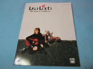  ｍ　輸入ピアノ　ギター　ヴォーカル用楽譜　Lisa Loeb The Way It Really Is　リサ・ローブ