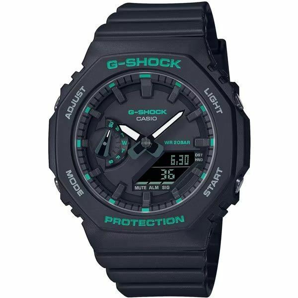 新製品 特価 新品 カシオ正規保証付き★G-SHOCK GMA-S2100GA-1AJF ミッドサイズ カシオーク 黒 ブラック レディース腕時計