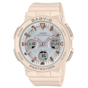 セール！★新品 カシオ正規保証付き★BABY-G BGA-2510-4AJF 電波ソーラー ピンク 防水 耐衝撃 レディース腕時計★プレゼントに最適