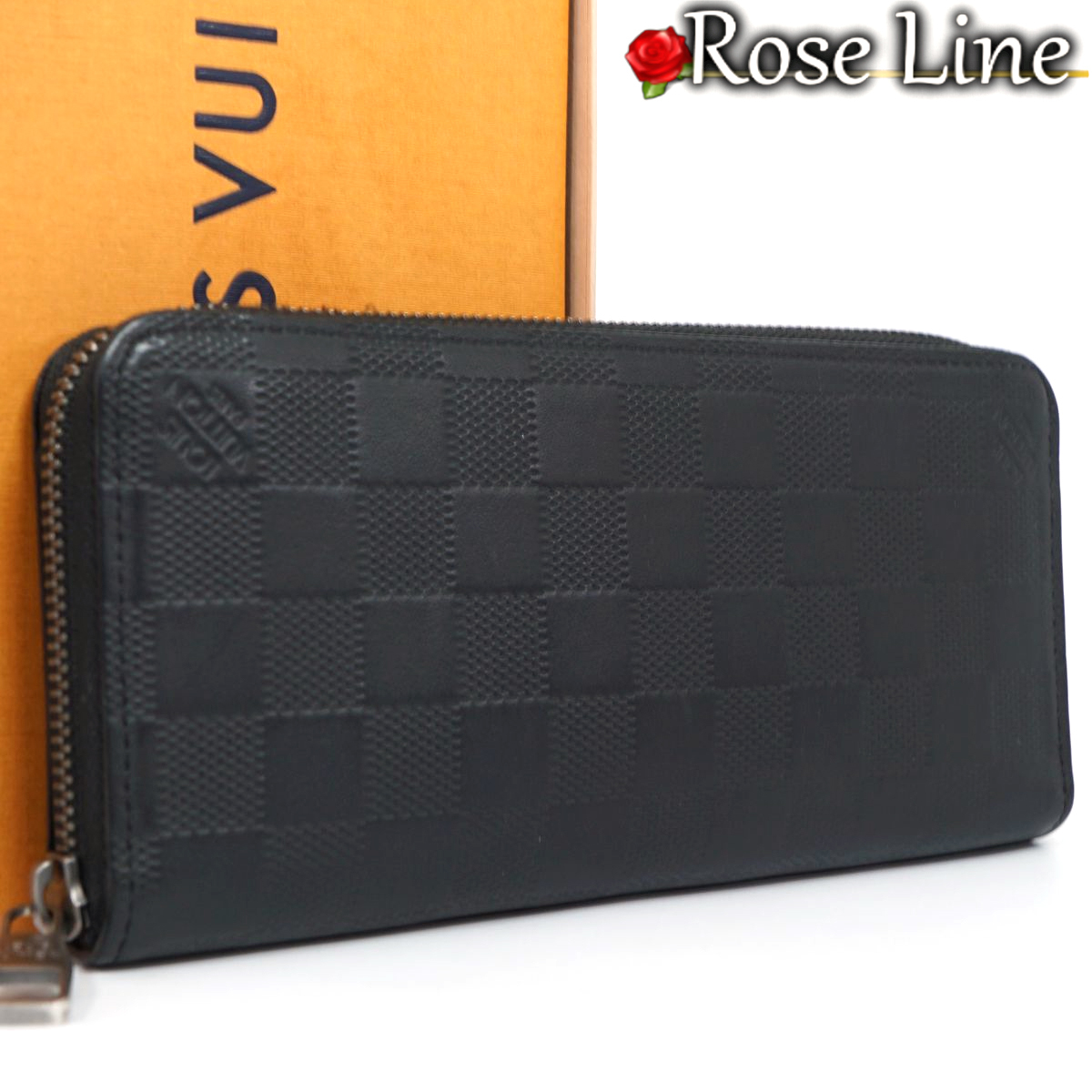 新品同様】Louis Vuitton ダミエ アンフィニ ヴェルティカル 長財布