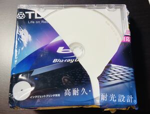 ブルーレイ ディスク 25GB × 10枚 TDK データ用 BRD25PWC10A Blu-ray 手書き、インクジェットプリント対応