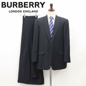 国内正規品◆BURBERRY LONDON バーバリー ロンドン 2釦 スーツ 黒 ブラック