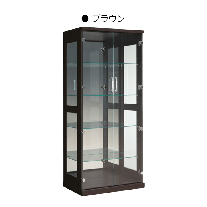 純正販売品 コレクションケース 強化ガラスキャビネット 4段セット高