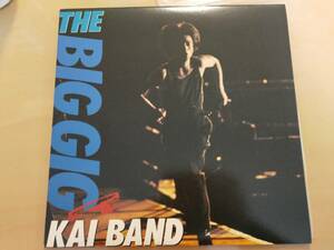 ★☆(貴重・当時もの）　「２枚組 LPレコード　/ KAI BAND 「THE BIG GIG」 ◆ (No.3745)☆★