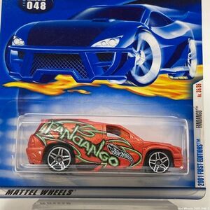 【未開封/送料230円】Hot Wheels 2001 FIRST EDITIONS No.48 FANDANGO / ホットウィール ファンダンゴ オレンジ HTW2205-48 /4