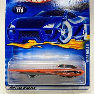 【未開封/送料230円】Hot Wheels 2001 No.170 SOLAR EAGLE 3 / ホットウィール ソーラー イーグル 3 オレンジ HTW2205-170 /1