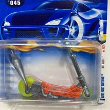 【未開封/送料230円】Hot Wheels 2001 FIRST EDITIONS No.45 MO' SCOOT ホットウィール モスコート キックボード 蛍光色 HTW2205-45 6/6_画像1