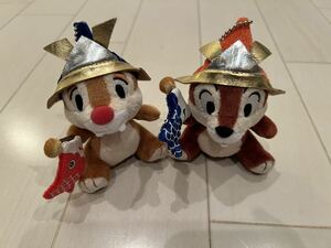  Tokyo Disney resort limitation soft toy badge chip & Dale 