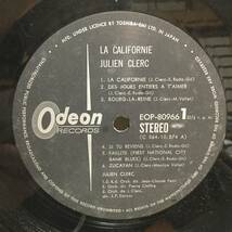 パリの熱い息吹／ジュリアン・クレール　(LPレコード)　La Californie/Julien Clerc_画像7