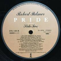 プライド／ロバート・パーマー　(LPレコード)　Pride/Robert Palmer、ヴィネガー・ジョー、パワー・ステーション_画像7
