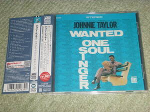 ジョニー・テイラー　/　ウォンテッド・ワン・ソウル・シンガー　/　JOHNNIE TAYLOR / Wanted: One Soul Singer　