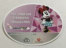 JAL DREAM EXPRESS Disney100 ステッカー_画像3